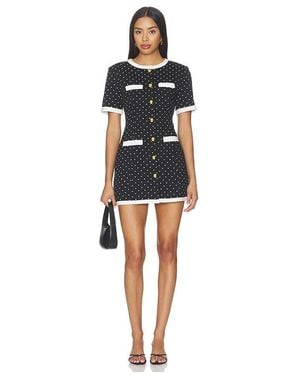 Maude Club Gepunktetes Kleid Taylor - Schwarz