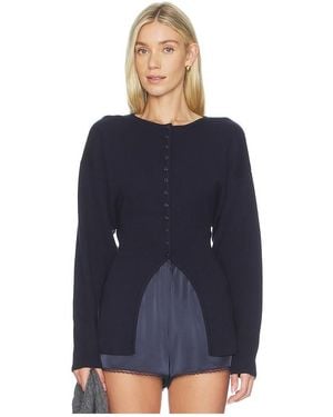 WeWoreWhat Strick Cardigan - Blau