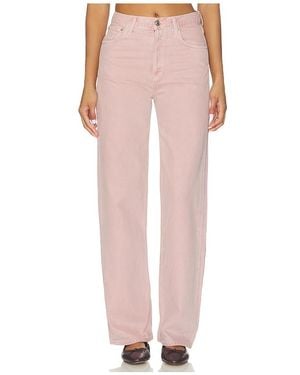 Agolde DROIT REN en Pink - Rose