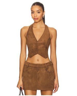 Nakedvice The Staten Vest - Brown