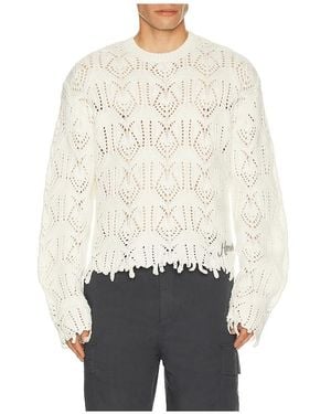 Honor The Gift Cable Jumper - White