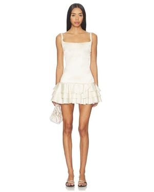 MAJORELLE Paola Mini Dress - White