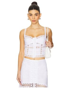 Charo Ruiz Oberteil Breth - Weiß