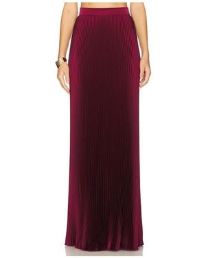 L'idée Falda Gala En Color Vino Talla (También En 12/L, 14/Xl, 6/Xs, 8/S) - Rojo