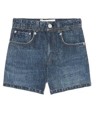 Rag & Bone Mini Miramar Pull On Short - Blue