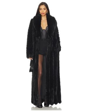 Nbd Nadia Long Coat - Black