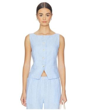 Samsøe & Samsøe Saloves Vest - Blue