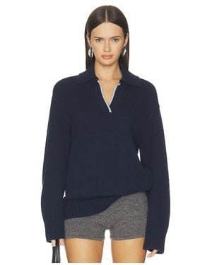 ALIGNE Judith Merino Sweater - Blue