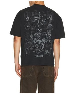 AllSaints Shirt Ignis - Schwarz