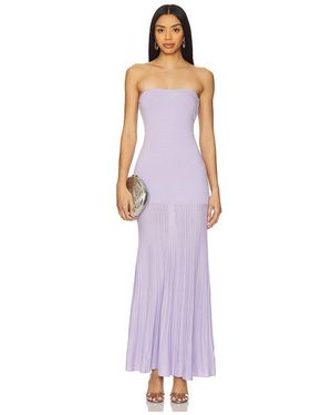 Line & Dot Arlo Tube Dress - Purple