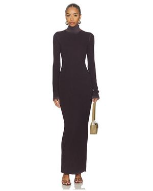 Cotton Citizen Verona Turtleneck Maxi Dress - Blue