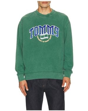 Tommy Hilfiger Sweatshirt Na - Grün