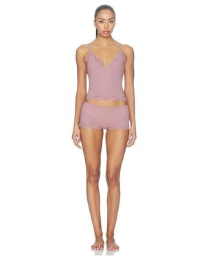 Skims Fits Everybody Lace Triangle Cami & Boyshort Set - Multicolor
