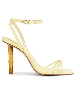 SCHUTZ SHOES Sandale Haven Bamboo - Weiß