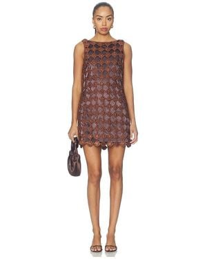 Simon Miller Sina Crochet Mini Dress - Multicolour