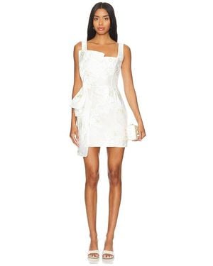 Elliatt Octavia Bow Dress - White