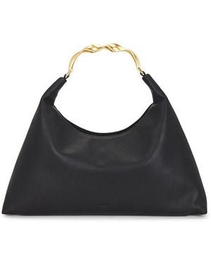 Jonathan Simkhai Twist Handle Hobo Bag - Black