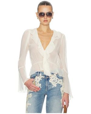 Tularosa Isola Blouse - Blue