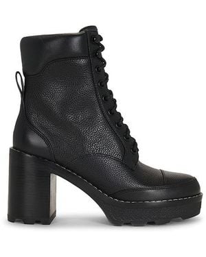 Tory Burch Romy Lug Heel Boot - Black