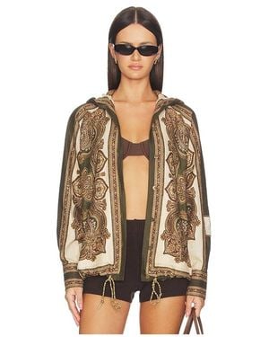 Zimmermann Mahon Hooded Shirt - Multicolour