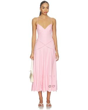 Astr Lainey Dress - Pink