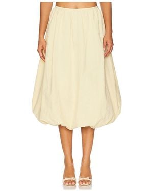 Lioness Intuition Bubble Midi Skirt - Natur