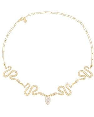 Ettika Royal Snake Choker - Black