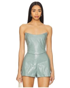 Nookie Shiloh Bustier Top - Blue