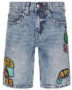 True Religion Patches ショートパンツ - ブルー
