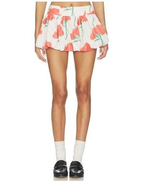 KENZO Archive Rose Balloon Skirt - Multicolour