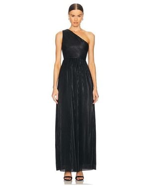 House of Harlow 1960 X Revolve Claire Pleated Gown - Black