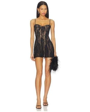 Norma Kamali Underwire Pickleball Dress - Black