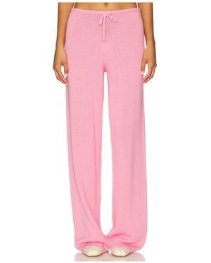 Frankie's Bikinis Hose Wesley Cotton Knit - Pink