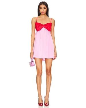 Show Me Your Mumu Best Bow Mini Dress - Red