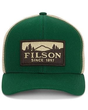 Filson Basecap Aus Mesh Scenic Logger - Grün