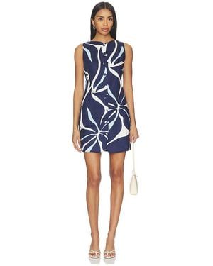 Cala De La Cruz Vestido Rhoda En Color Azul Marino Talla (También En Xs, S, M, Xl)
