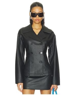 superdown Caroline Faux Leather Jacket - Black