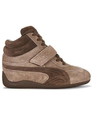 PUMA Speedcat Wedge Sneaker - Brown