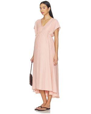 HATCH Caftán Neema En Color Durazno Talla (También En Xs, S, M, Xl) - Blanco