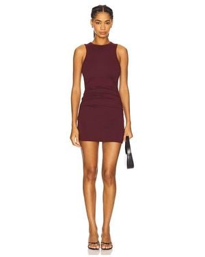 ÉTERNE Carrie Mini Dress - Red