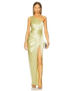 SAU LEE Preston Dress - Metallic