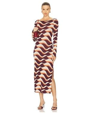 MISA Los Angles Kleid Cassie - Weiß