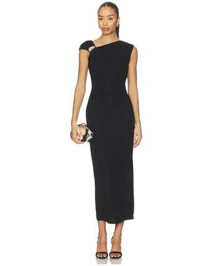 L'academie 'Academie Maeko Midi Dress - Black