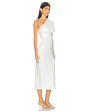 superdown Juliet Midi Dress in Black | Lyst