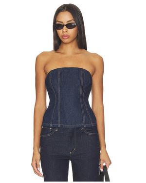 Shona Joy Rita Strapless Bustier - Blue