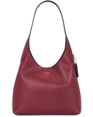 COACH Bolso De Hombro 39 Brooklyn En Color Rojo Talla