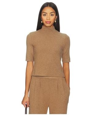 Velvet By Graham & Spencer Malaya Top - Brown