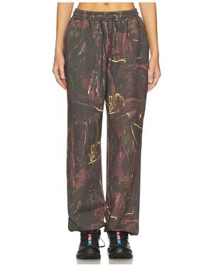 YELLOW THE LABEL Everette スウェットパンツ - マルチカラー
