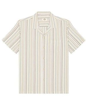 Marine Layer Dobby Resort Shirt - White