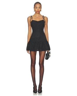 MORE TO COME Niccola Mini Dress - Black